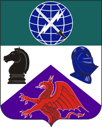 Coat of arms (crest) of 1st Information Operations Battalion, US Army