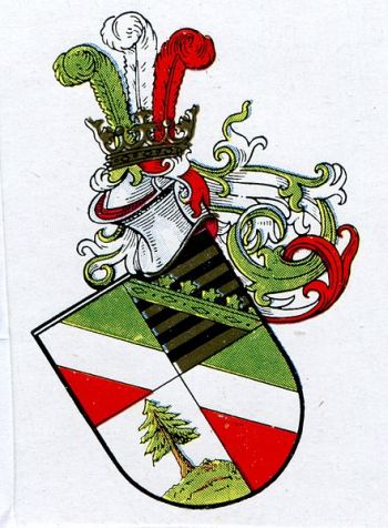 Wappen von Corps Saxonia Tharandt/Arms (crest) of Corps Saxonia Tharandt