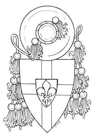 Arms (crest) of Johann Gropper