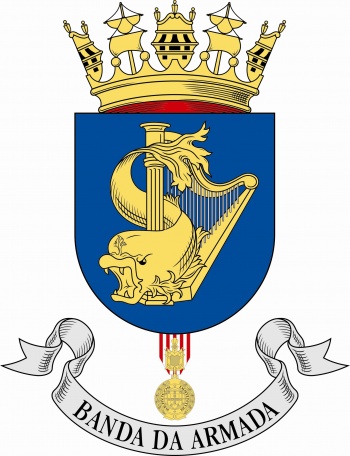 Coat of arms (crest) of the Naval Band, Portuguese Navy