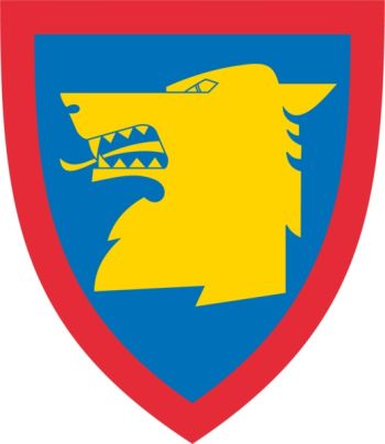 Coat of arms (crest) of the Porsanger Battalion, Norwegian Army