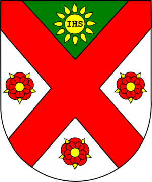 Arms of Augustín Július Karol Fischer-Colbrie