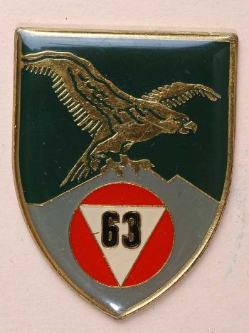 Coat of arms (crest) of the 63rd Landwehrstamm Regiment, Austrian Army
