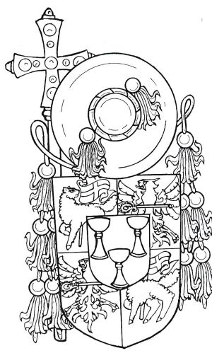 Arms (crest) of Melchior von Meckau