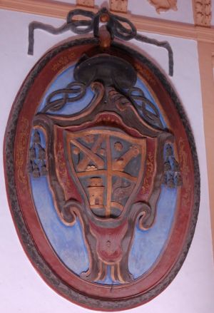 Arms of Antonio Mauricio de Pazos y Figueroa