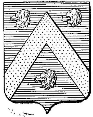 Arms of Charles-Louis Salmon du Châtelier