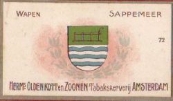 Wapen van Sappemeer/Arms (crest) of Sappemeer