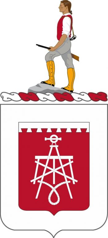 Coat of arms (crest) of 330th Engineer Battalion, US Army