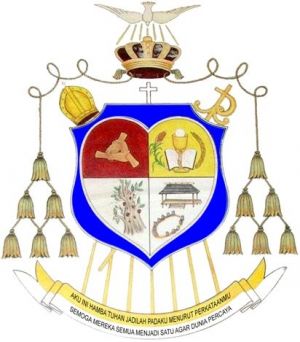 Arms (crest) of Franciscus Kopong Kung