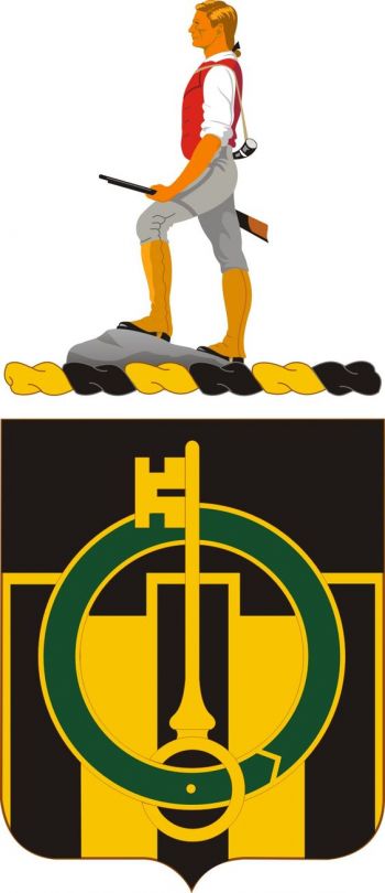 Coat of arms (crest) of 340th Military Police Battalion, US Army