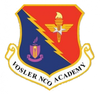 Coat of arms (crest) of the Vosler Non-Commissioned Officers Academy, US Air Force