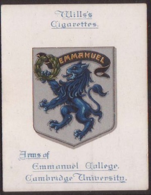 Arms of Emmanuel College (Cambridge University)