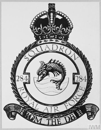 Coat of arms (crest) of the No 284 Squadron, Royal Air Force