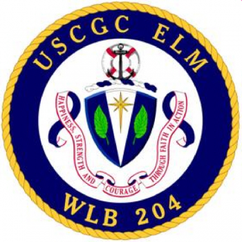 Coat of arms (crest) of the USCGC Elm (WLB-204)