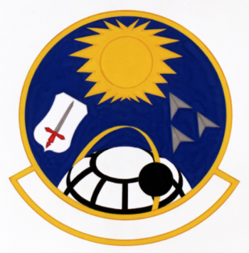 Coat of arms (crest) of the Air Force Space Forecast Center, US Air Force