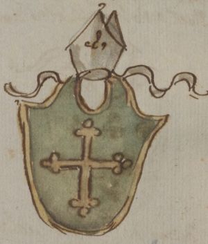 Arms (crest) of Girolamo Gaddi