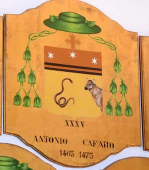 Arms of Antonio Cafaro