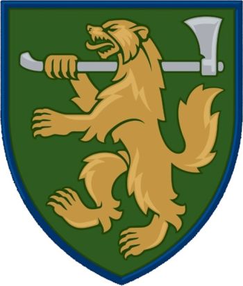 Arms of 68th Independent Jaeger Brigade Named after Oleksa Dovbush, Ukrainian Army