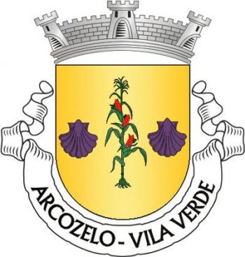 Brasão de Arcozelo (Vila Verde)/Arms (crest) of Arcozelo (Vila Verde)
