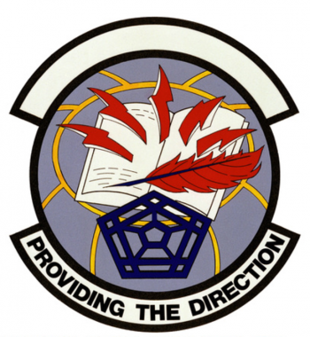 Coat of arms (crest) of the Communications Computer Systems Doctrine Office, US Air Force