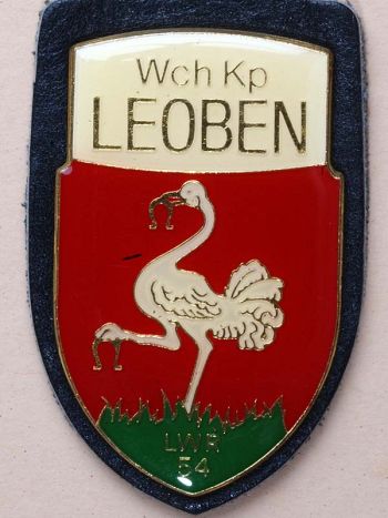 Coat of arms (crest) of the Guard Company Leoben, Austria Army