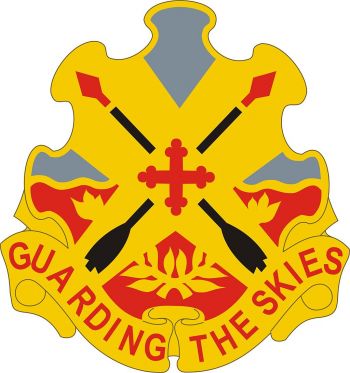 Arms of 69th Air Defence Artillery Brigade, US Army