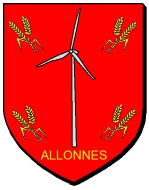 Blason de Allonnes (Eure-et-Loir)