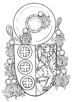 Arms (crest) of Bonaventura Badoer da Peraga