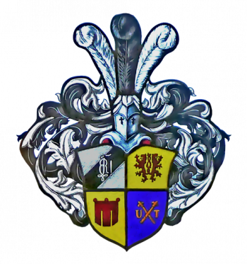 Wappen von Katholische Studentenverbindung Rechberg zu Tübingen/Arms (crest) of Katholische Studentenverbindung Rechberg zu Tübingen