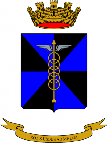 Coat of arms (crest) of the 5th Army Corps Autogroup Postumia, Italian Army