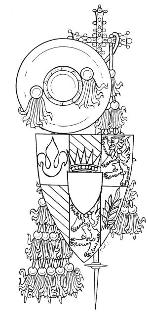 Arms of Teresio Ferrero della Marmora
