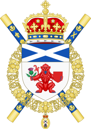 Coat of arms (crest) of Lord Lyon King of Arms