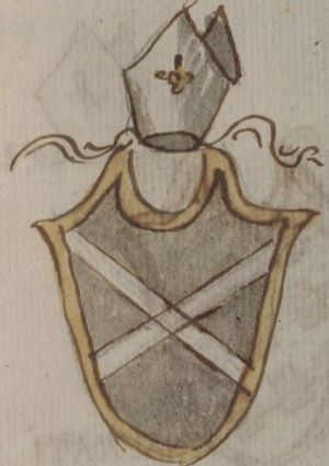 Arms (crest) of Antonio Sassolino