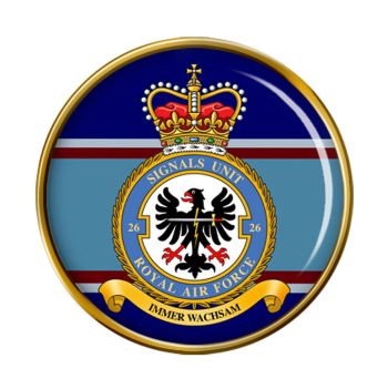 Coat of arms (crest) of the No 26 Signals Unit, Royal Air Force