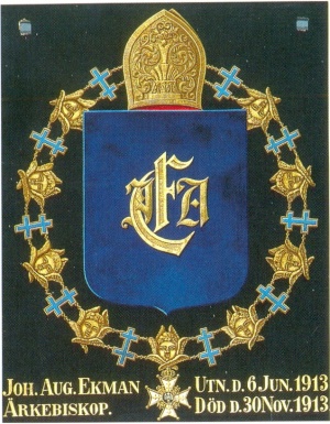 Arms of Johan August Ekman