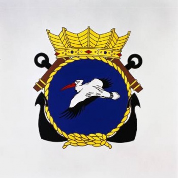 Coat of arms (crest) of the Zr.Ms. Pelikaan, Netherlands Navy