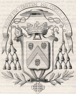 Arms of Charles-Auguste-Marie-Joseph de Forbin-Janson
