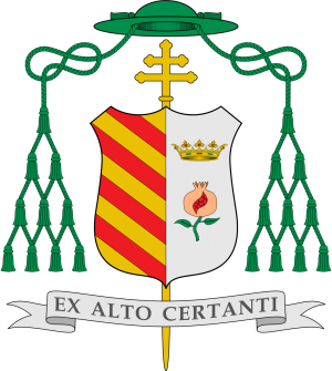 Arms (crest) of Pedro Guerrero Logroño