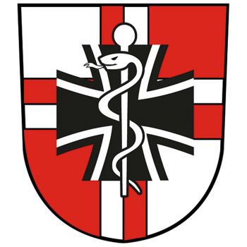 Coat of arms (crest) of the Medical Support Center Setten am Kalten Markt, Germany