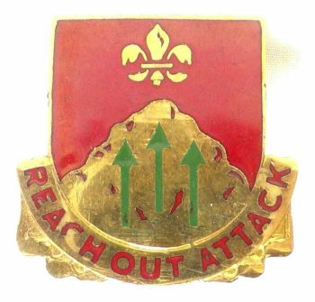 Arms of 916th Field Artillery Battalion, US Army