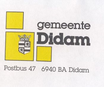 Wapen van Didam/Coat of arms (crest) of Didam