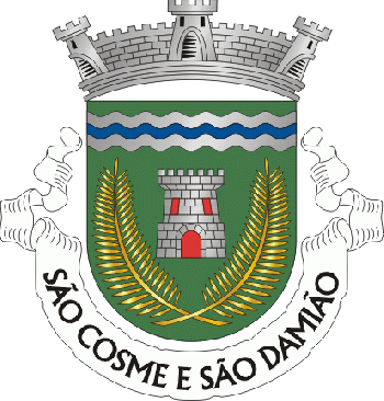 Brasão de São Cosme e São Damião/Arms (crest) of São Cosme e São Damião