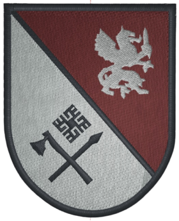 Coat of arms (crest) of the 36th Battle Support Battalion, Latvian National Guard