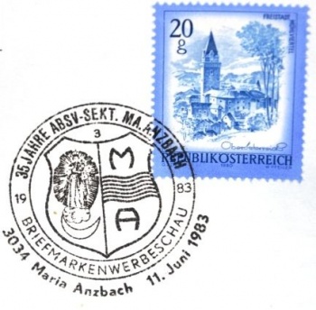 Wappen von Maria Anzbach/Coat of arms (crest) of Maria Anzbach