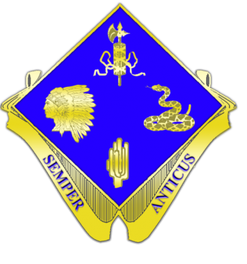 Arms of 45th Infantry Division Thunderbird Division, USA