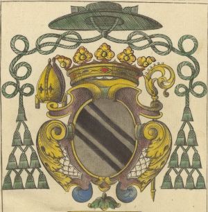 Arms of Charles-François d'Hallencourt de Dromesnil