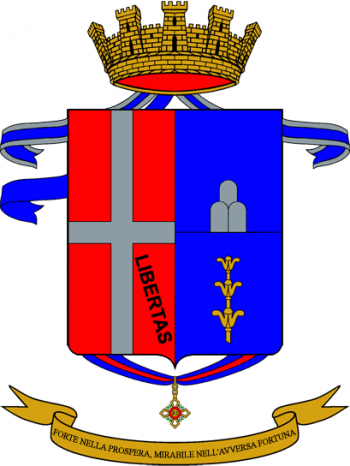 Coat of arms (crest) of the 23rd Infantry Regiment Como, Italian Army