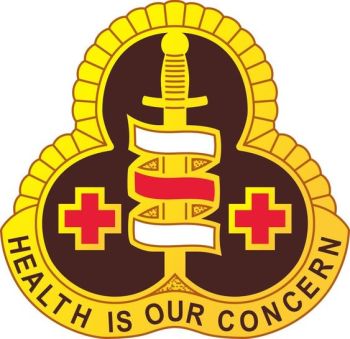 Coat of arms (crest) of the 331st Medical Group, US Army