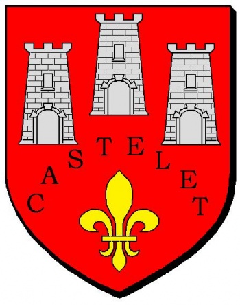 Blason de Castellet-lès-Sausses / Arms of Castellet-lès-Sausses
