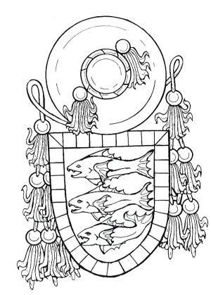 Arms (crest) of Bernard de Garves de Sainte-Livrade